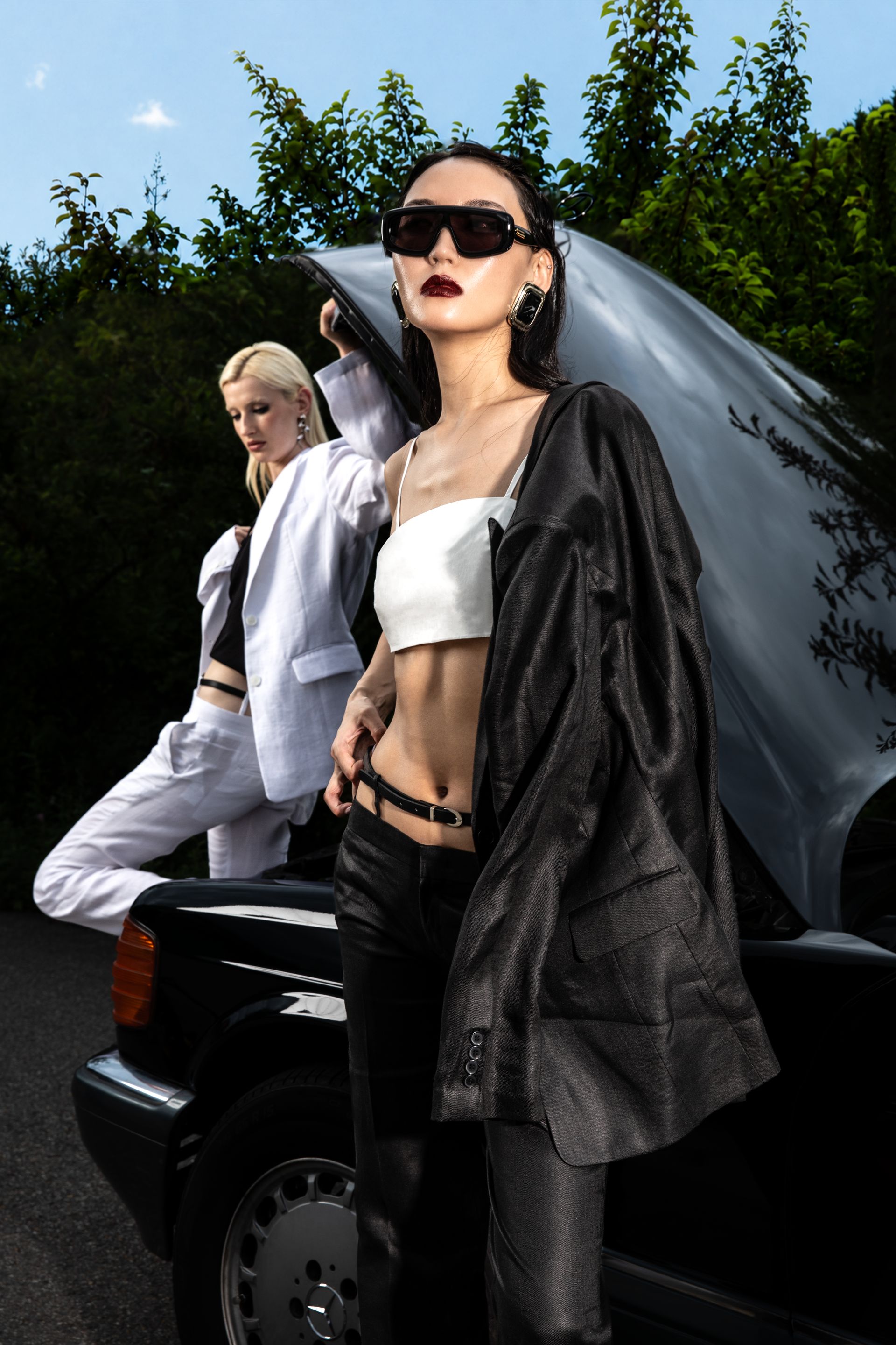 Dark textile campaign study